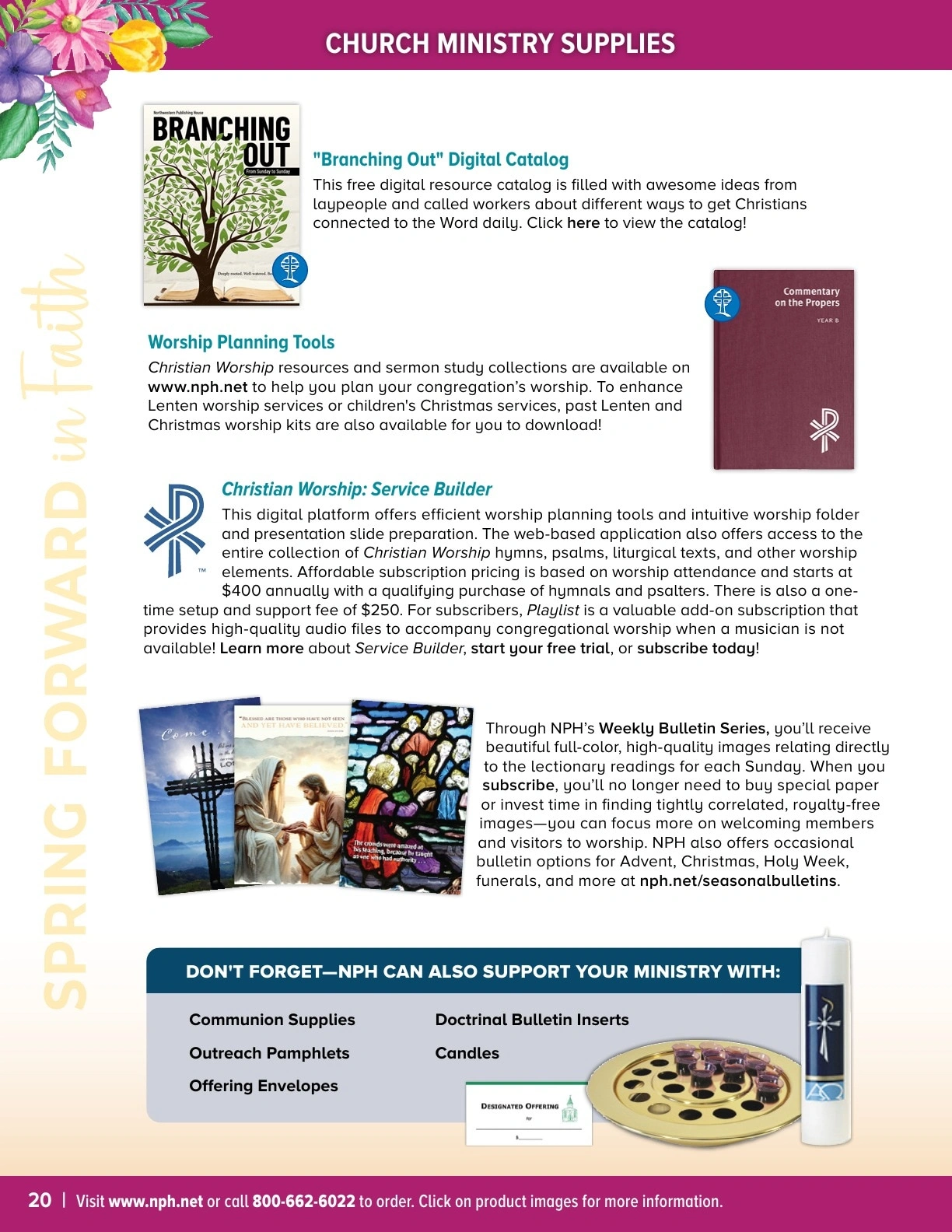 Northwestern Publishing House flyer page 20