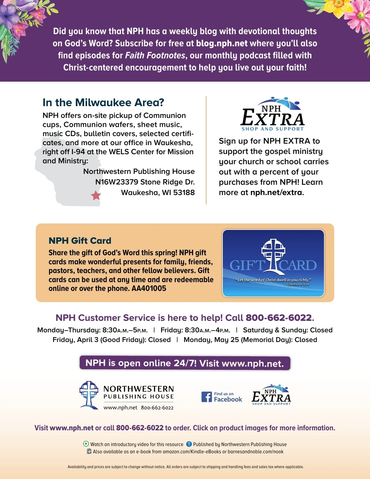 Northwestern Publishing House flyer page 22