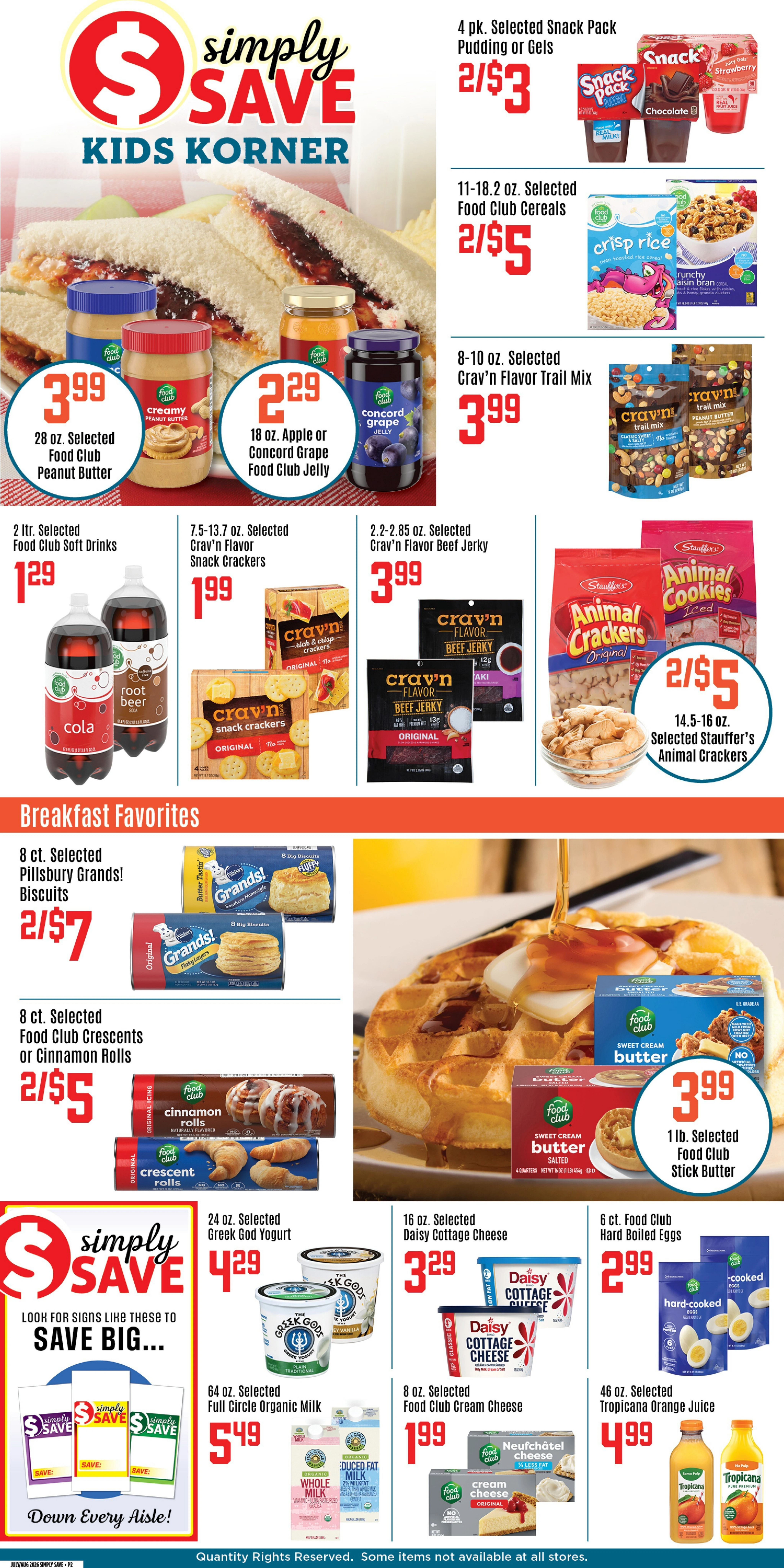 Oak Point Fresh Market flyer page 2