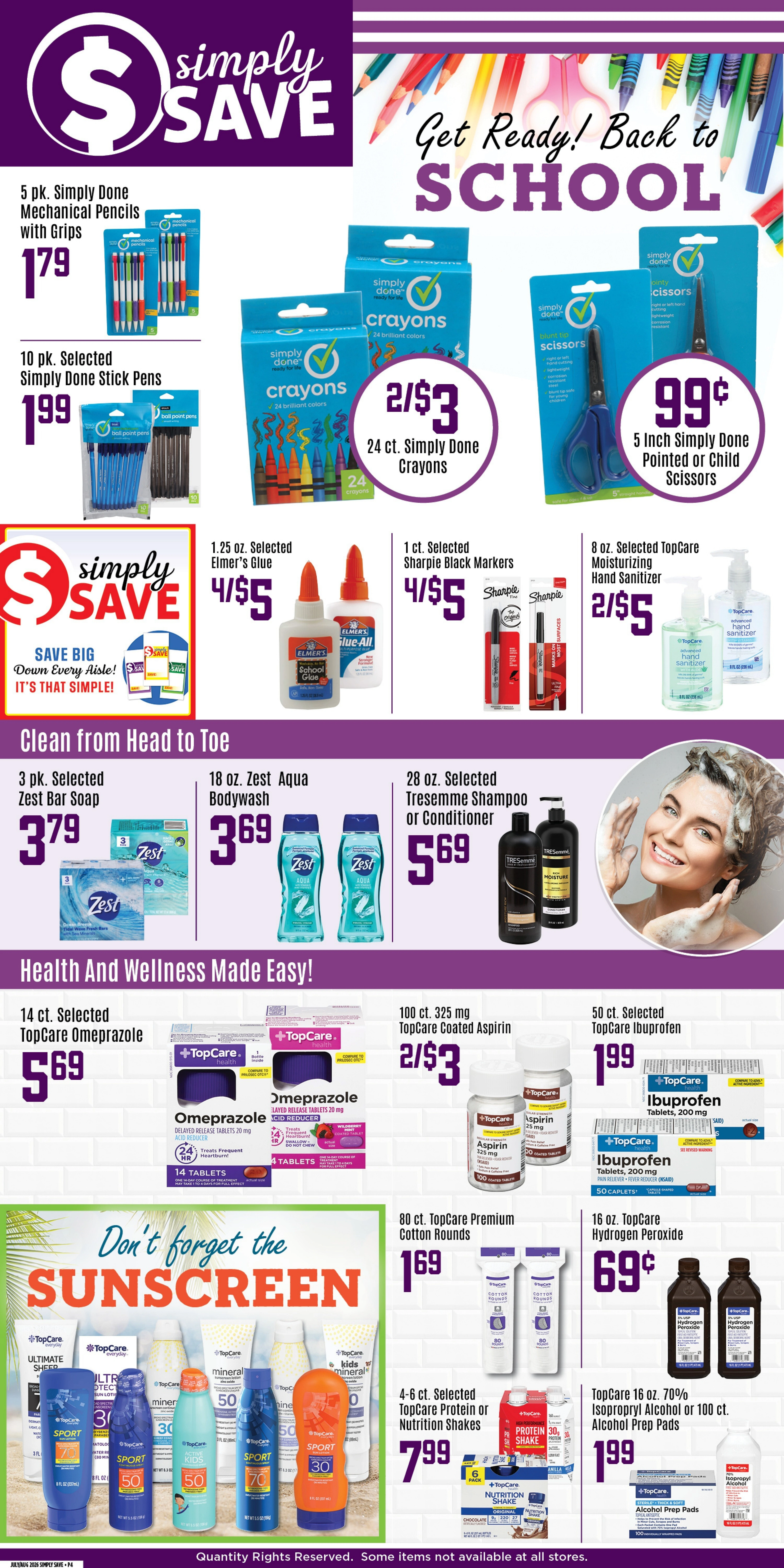 Oak Point Fresh Market flyer page 4