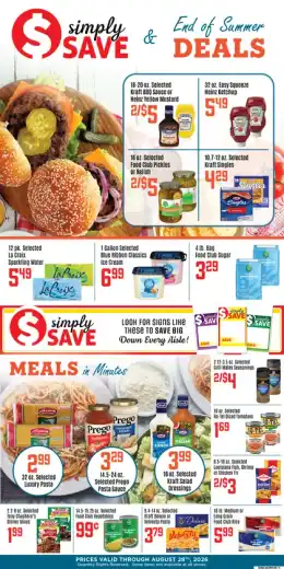 Oak Point Fresh Market Simply Save and End of Summer Deals Weekly Ad