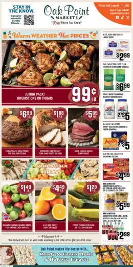 Oak Point Fresh Market Weekly Ad