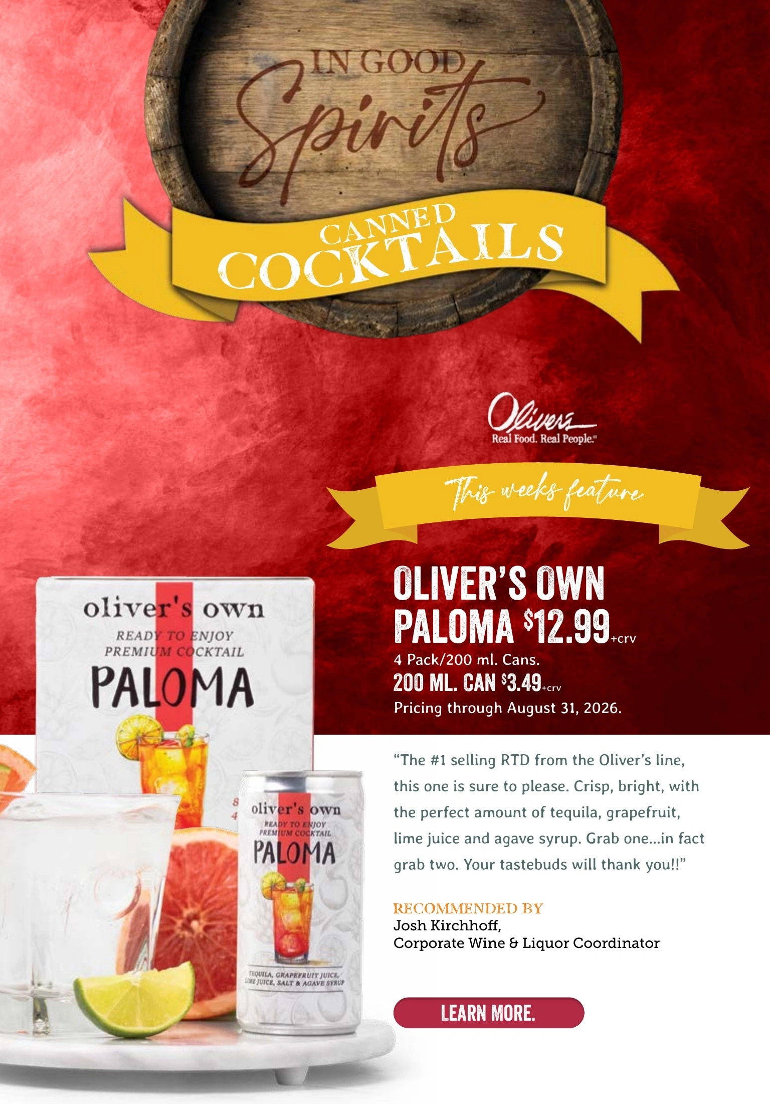 Oliver's Market flyer page 4