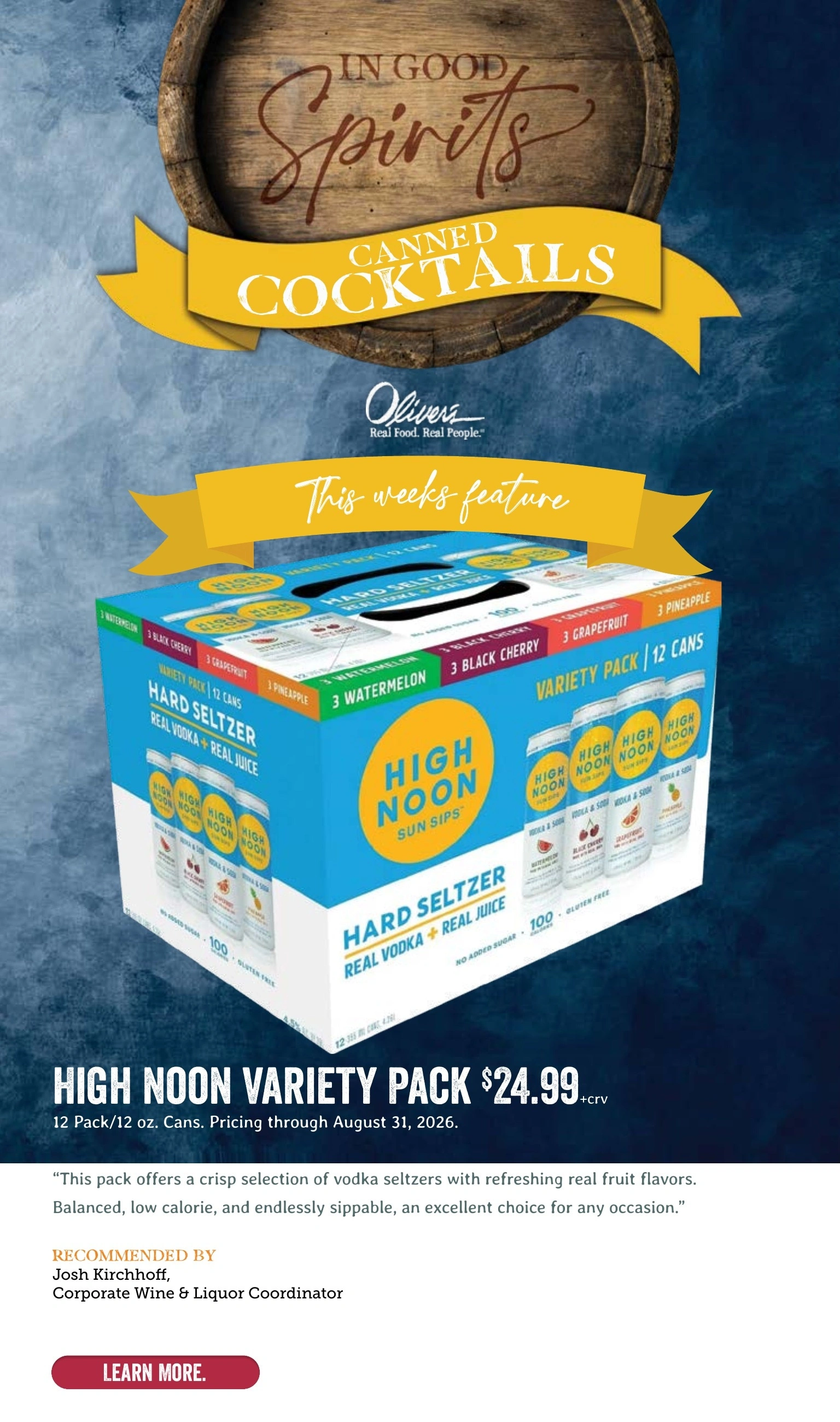 Oliver's Market flyer page 8