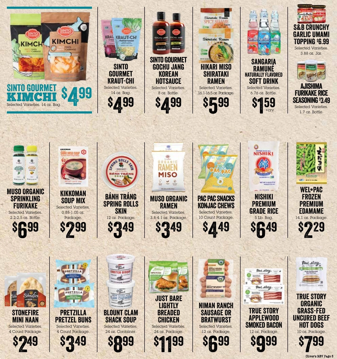 Oliver's Market flyer page 3