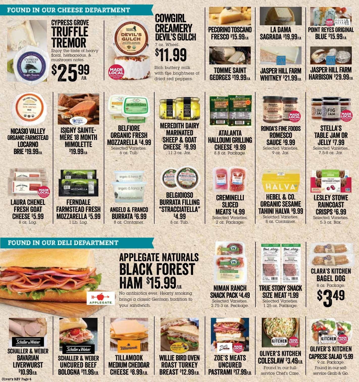 Oliver's Market flyer page 4