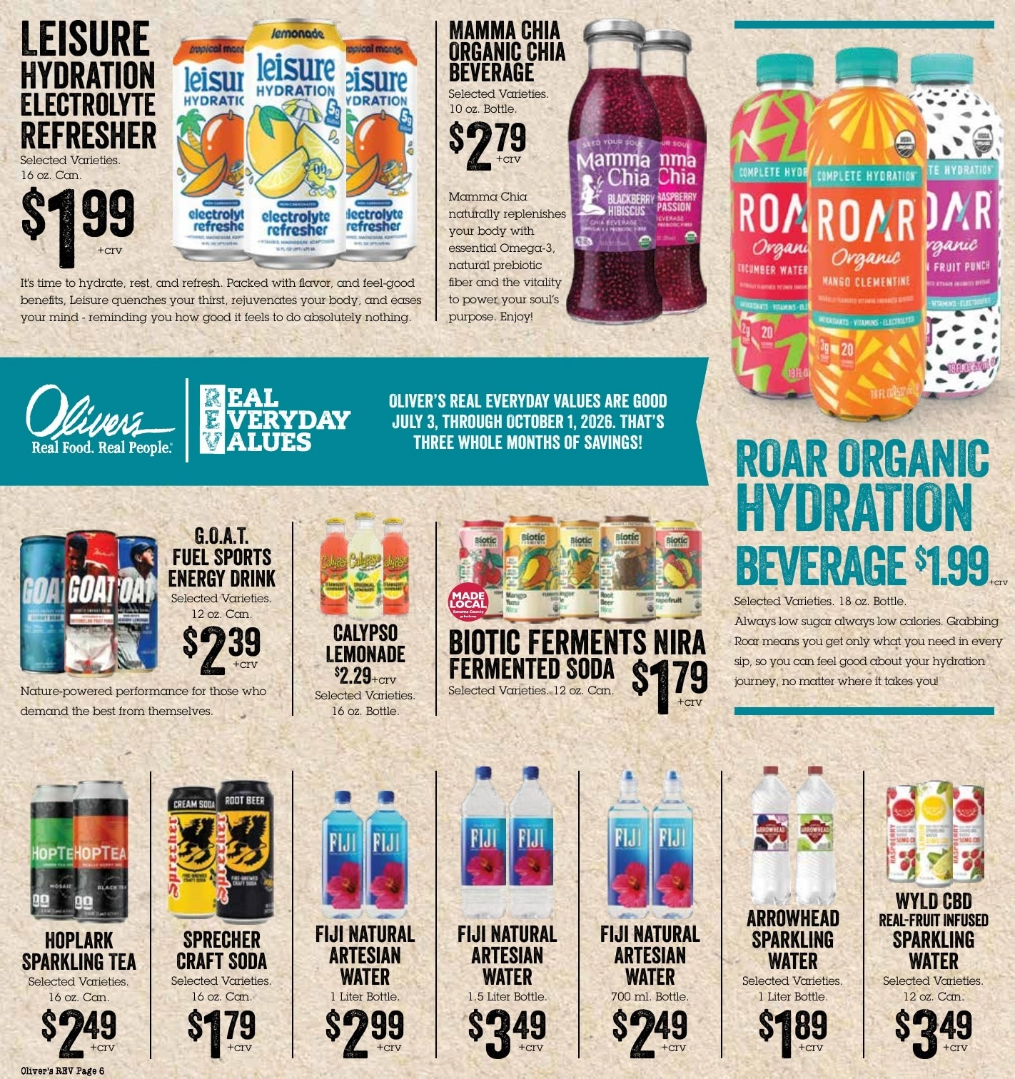 Oliver's Market flyer page 6