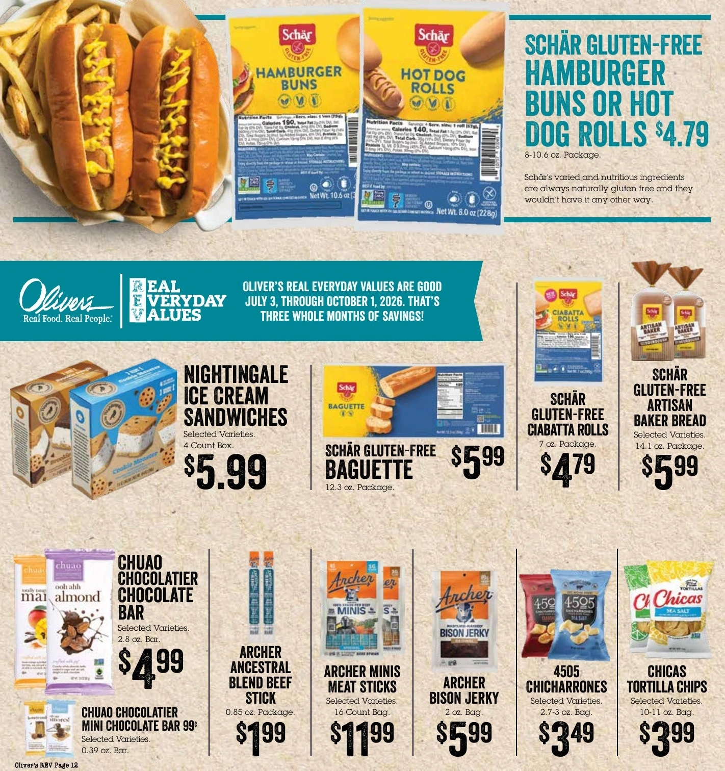 Oliver's Market flyer page 12