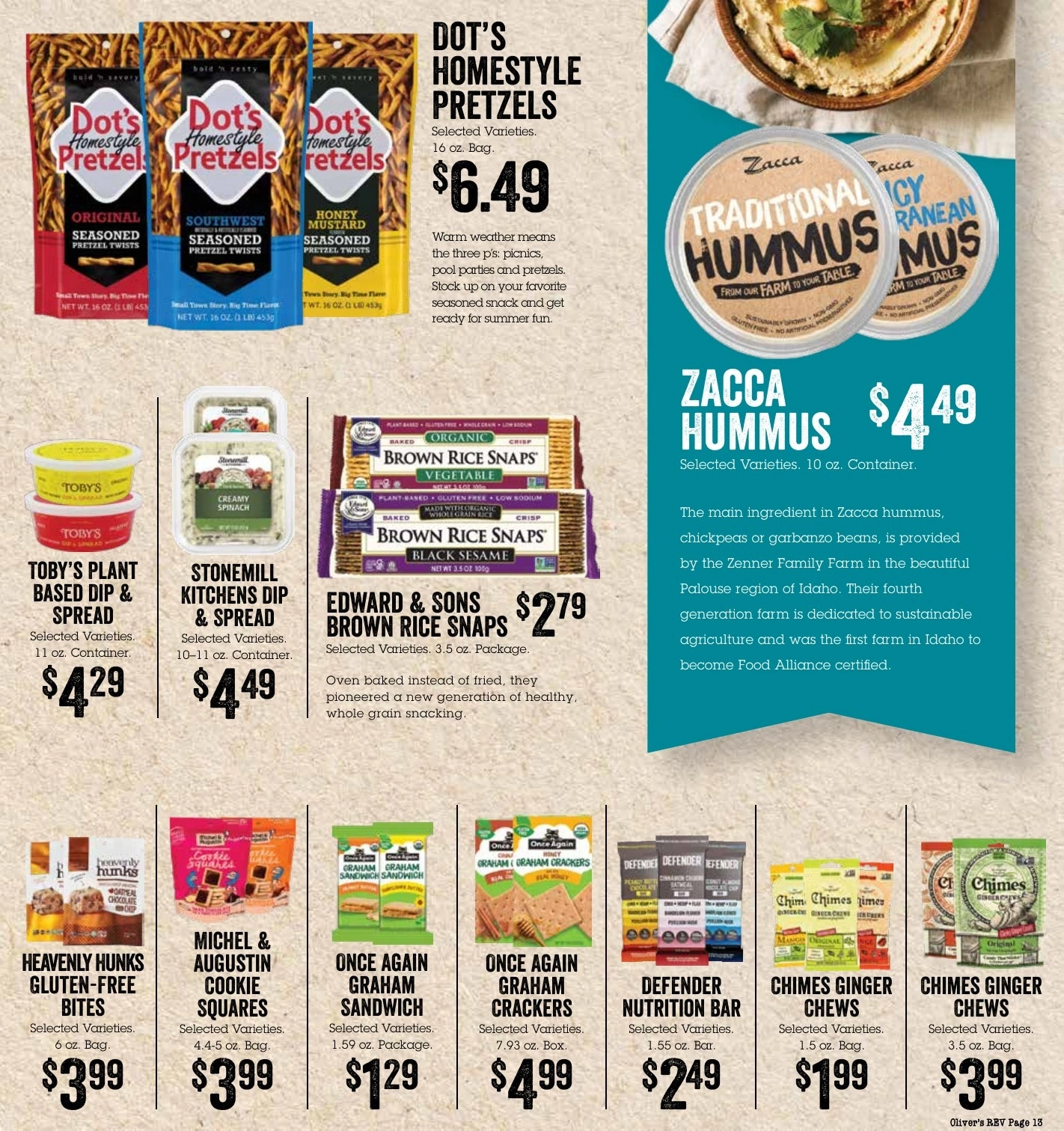 Oliver's Market flyer page 13