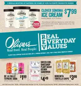 Oliver's Market Real Everyday Values Weekly Ad