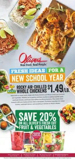 Oliver's Market Press Democrat Weekly Ad
