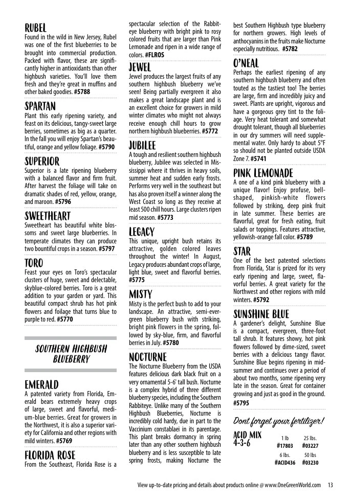 One Green World flyer page 15
