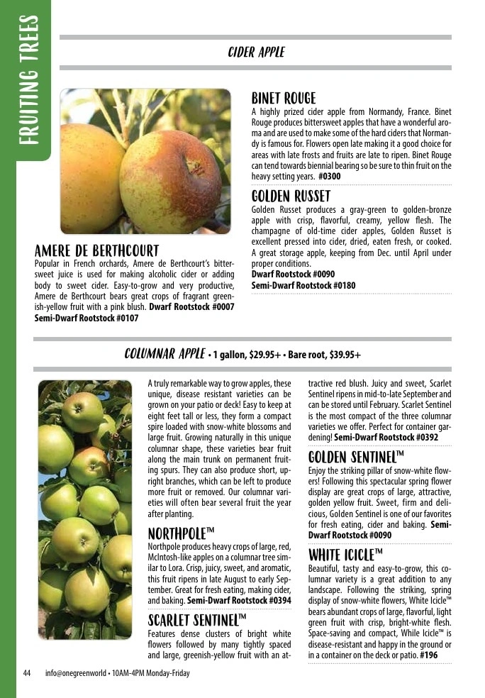 One Green World flyer page 46