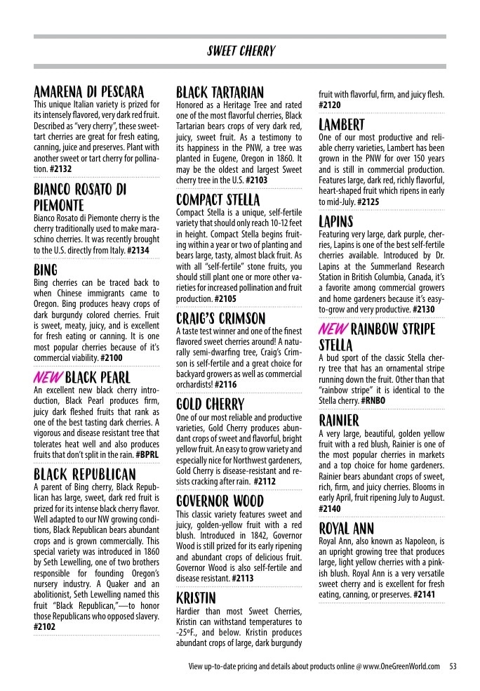 One Green World flyer page 55