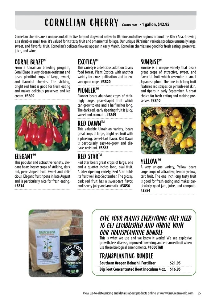 One Green World flyer page 57