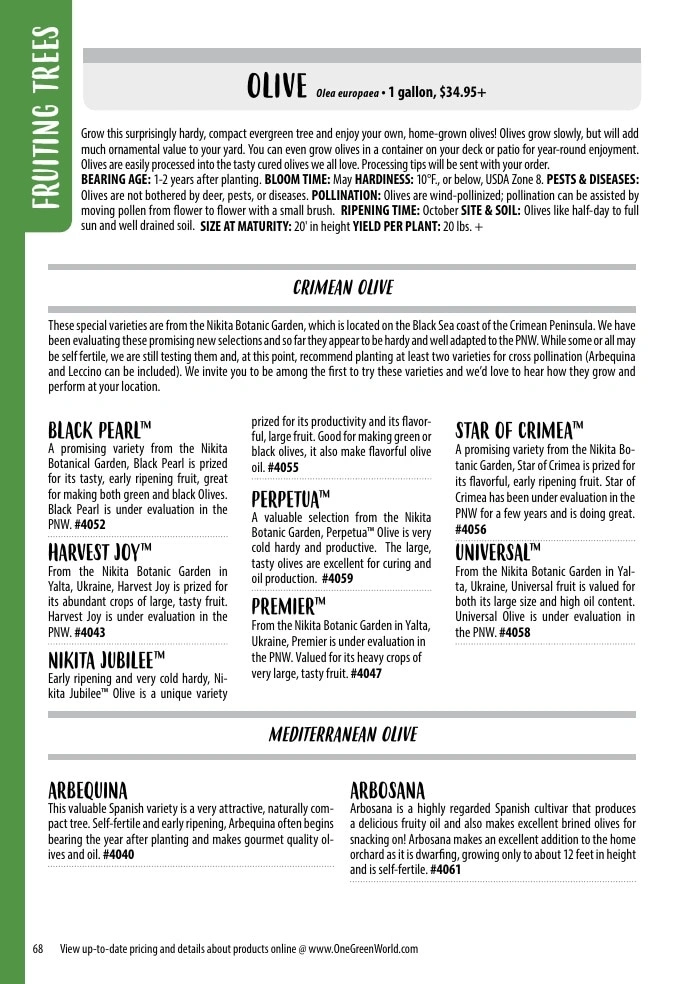 One Green World flyer page 70