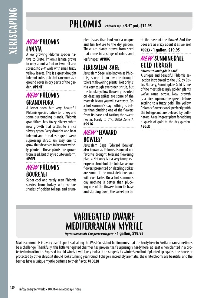 One Green World flyer page 122