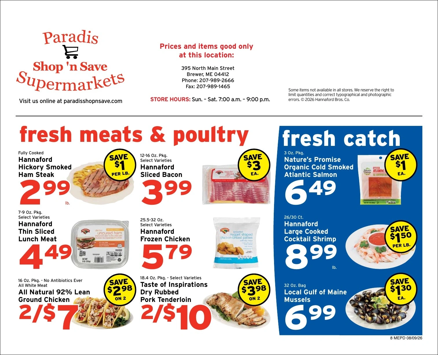 Paradis Shop'n Save flyer page 8