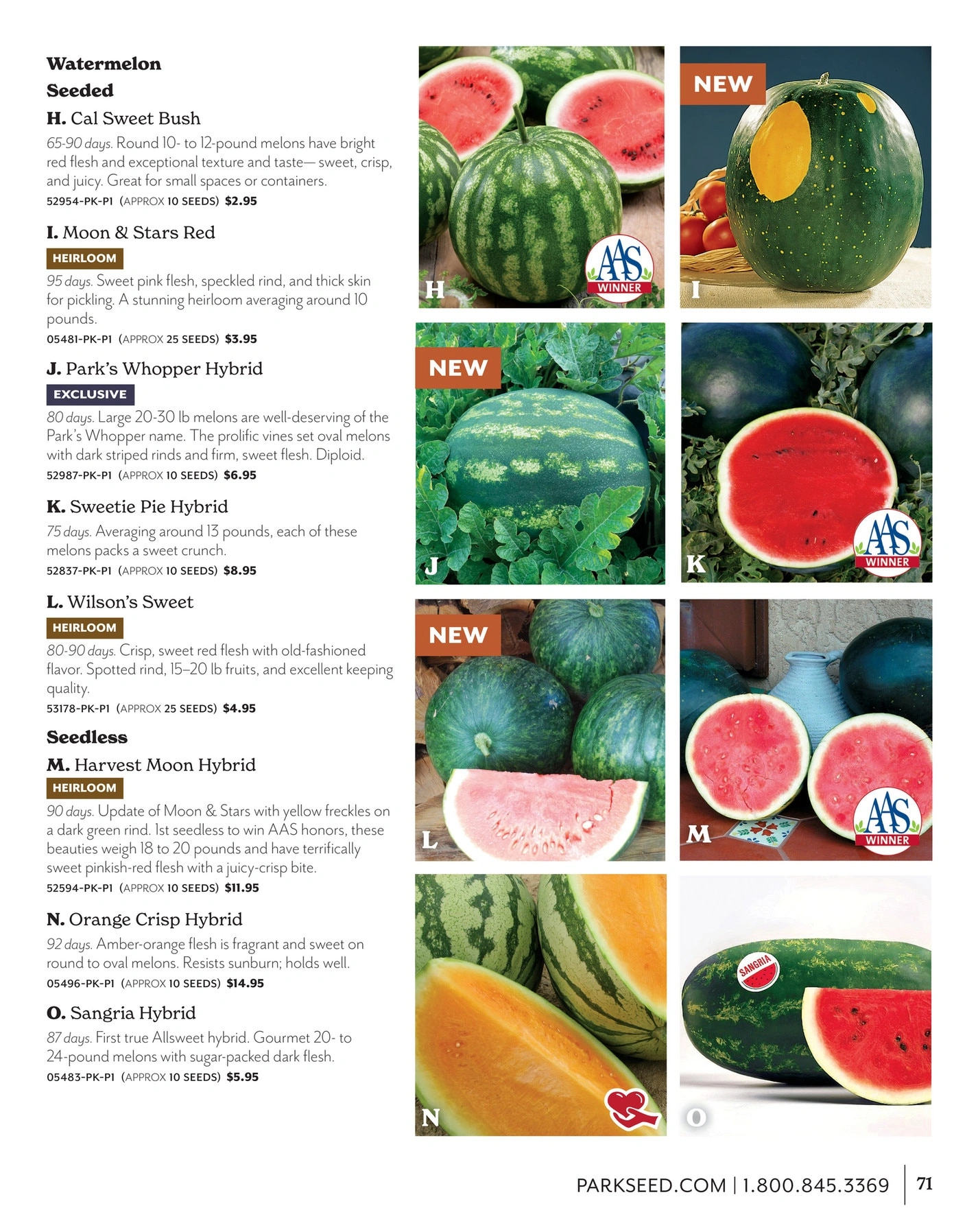 Park Seed flyer page 71