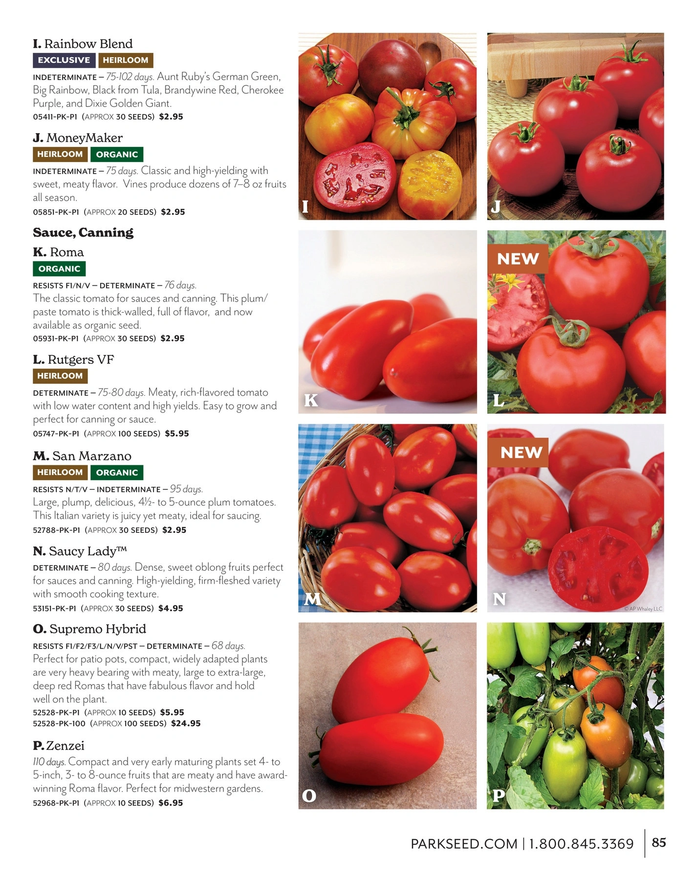 Park Seed flyer page 85