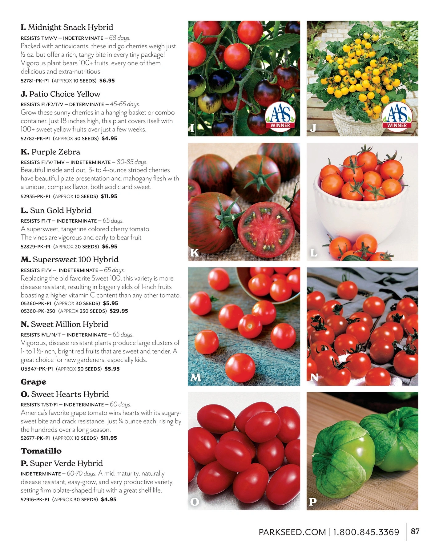 Park Seed flyer page 87