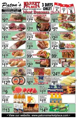 Paton's Market Place Weekly Ad