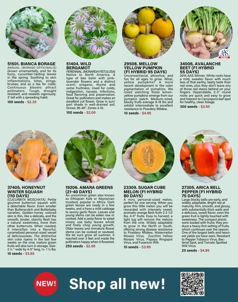 Pinetree Garden Seeds flyer page 5