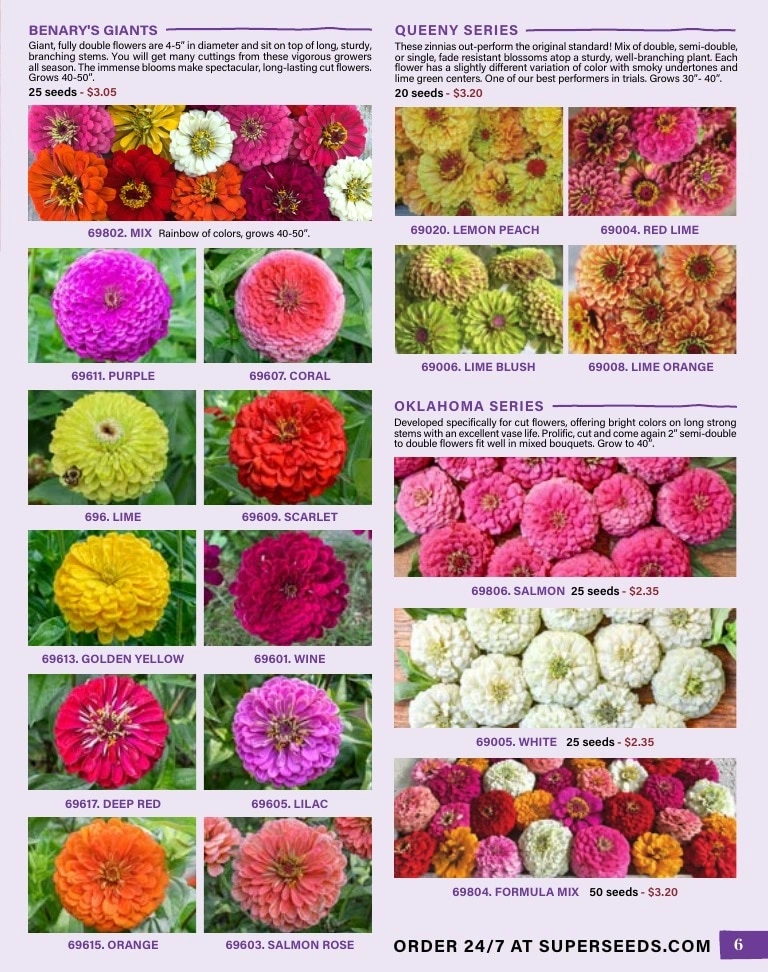 Pinetree Garden Seeds flyer page 7