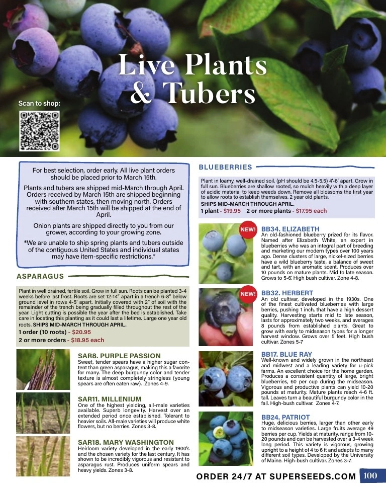 Pinetree Garden Seeds flyer page 101