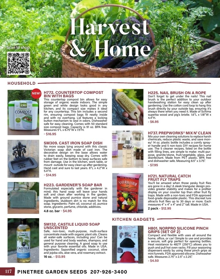 Pinetree Garden Seeds flyer page 118