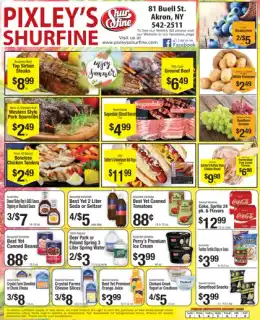 Pixley's Shurfine Food Mart Weekly Ad