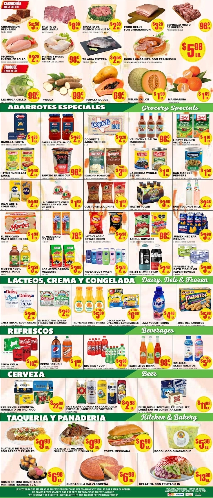 Poco Loco Supermercado flyer page 2