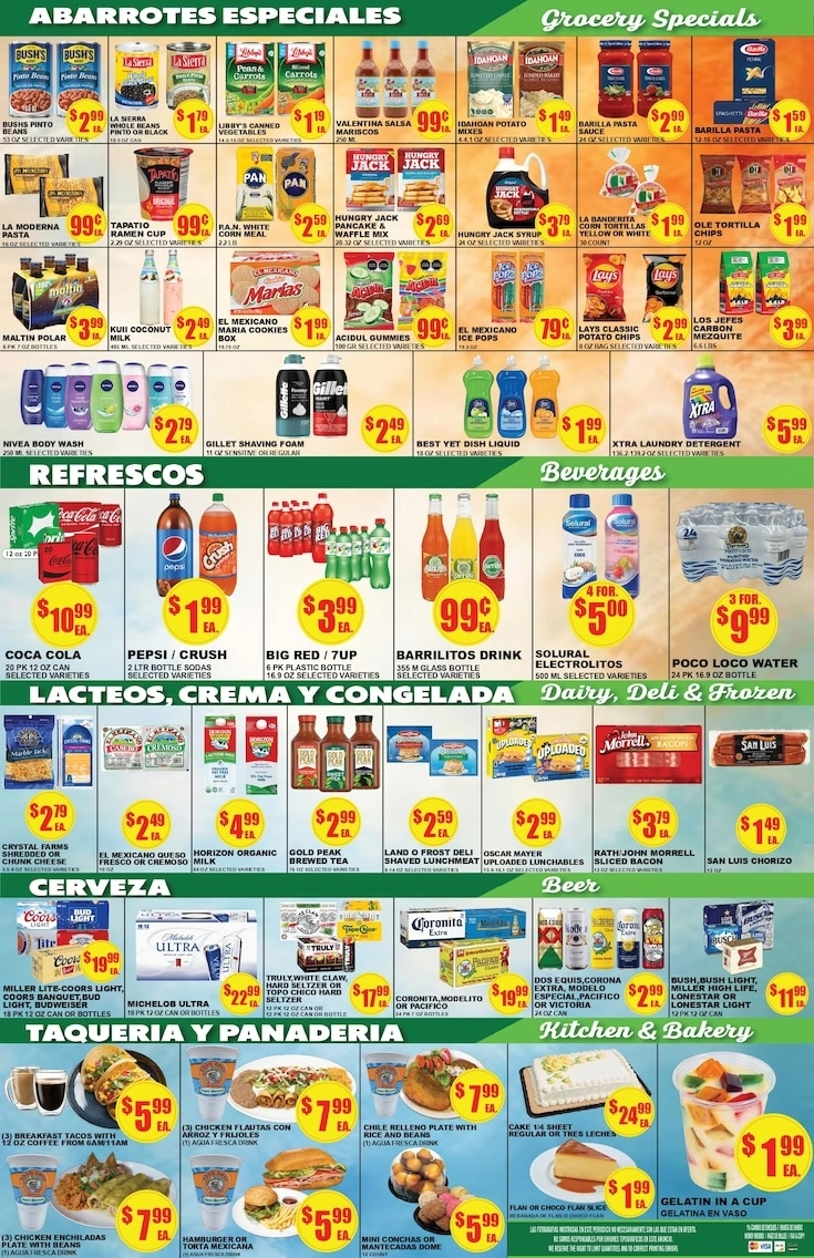 Poco Loco Supermercado flyer page 2