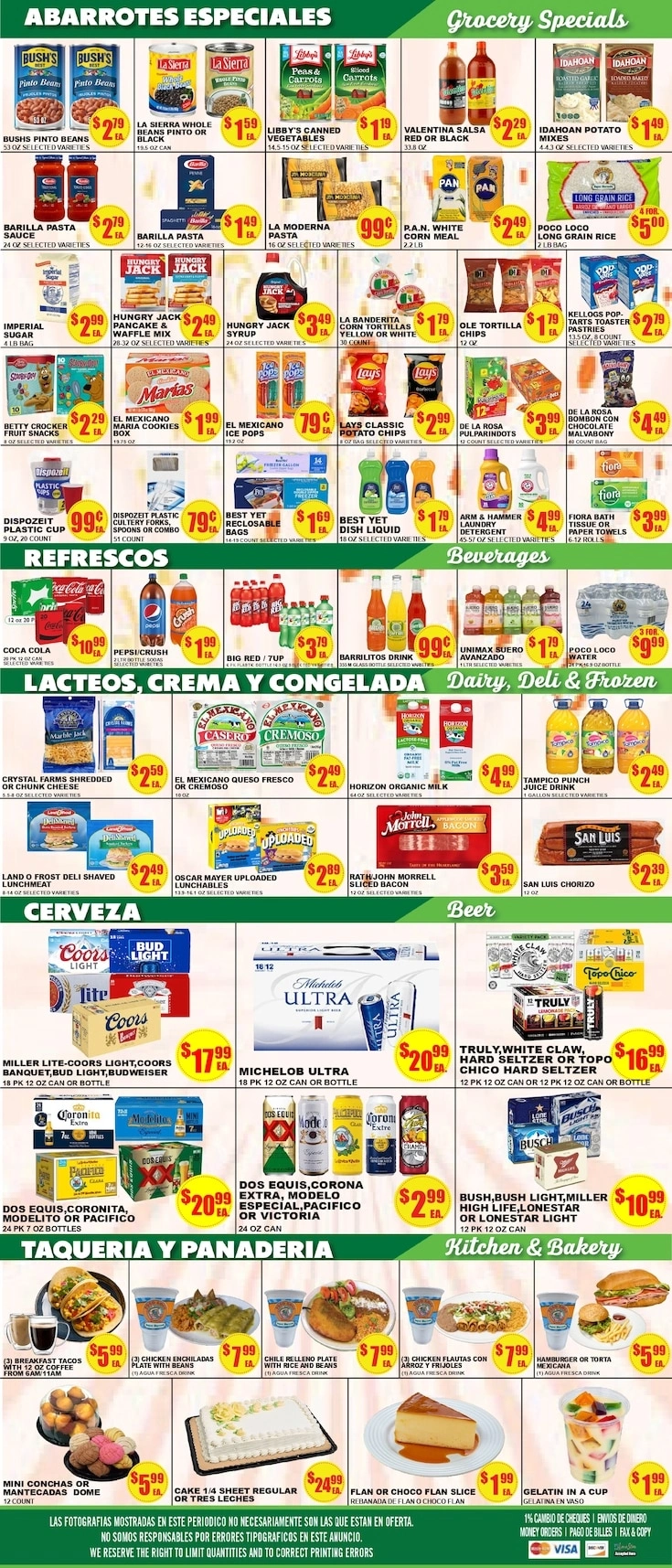 Poco Loco Supermercado flyer page 2