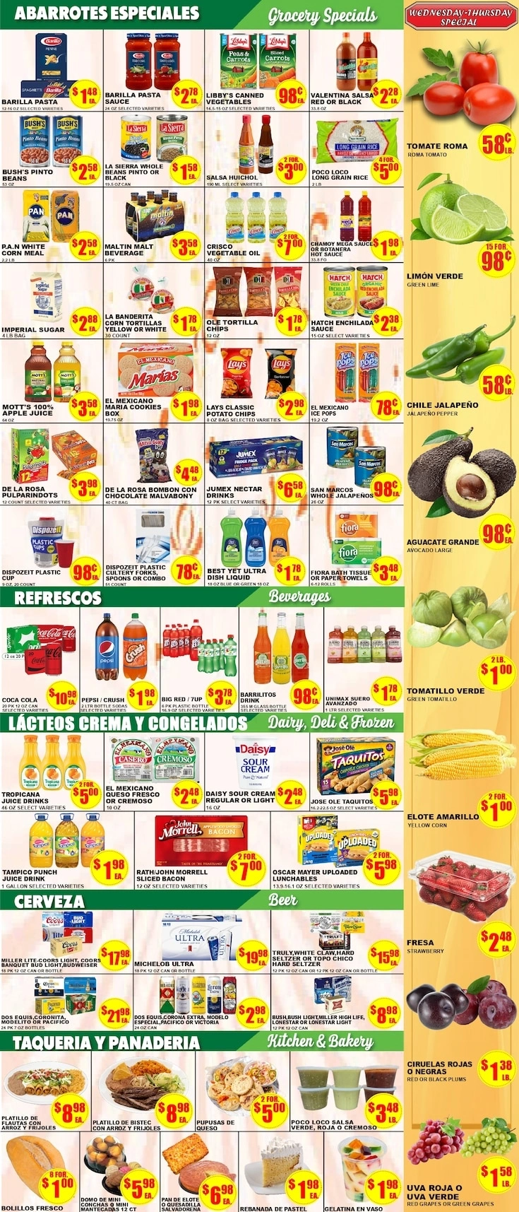 Poco Loco Supermercado flyer page 2