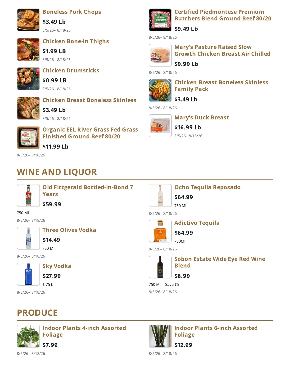 Pokerville Market flyer page 2