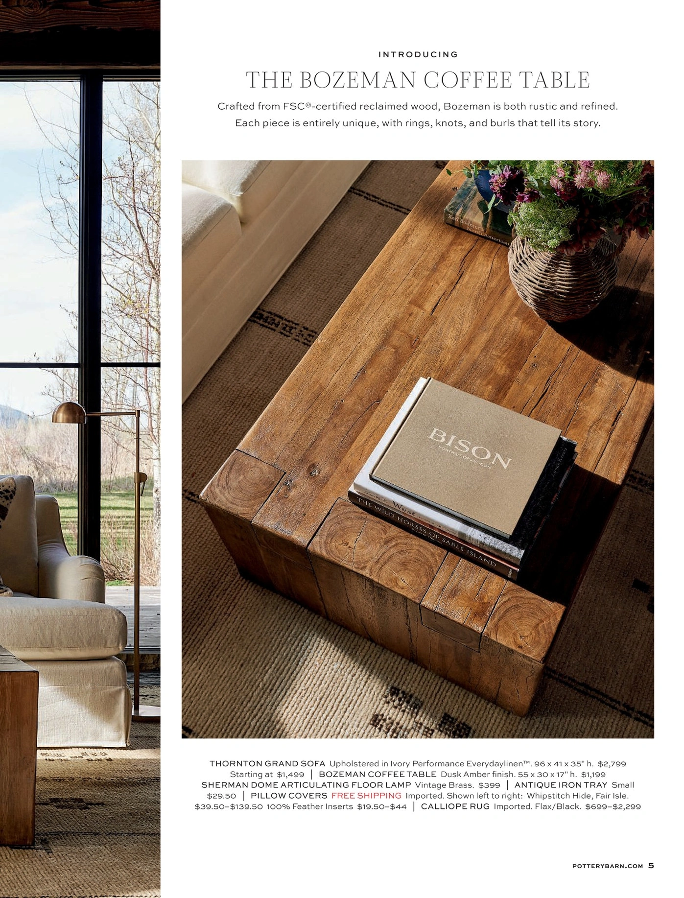 Pottery Barn flyer page 5