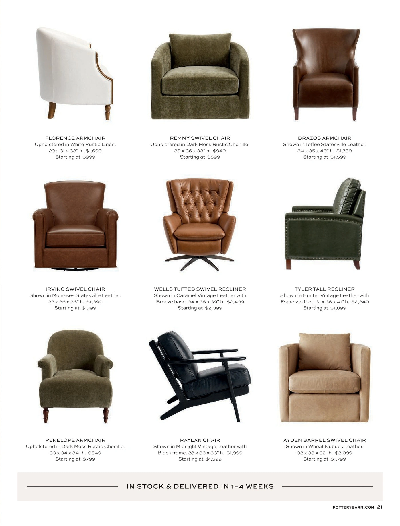 Pottery Barn flyer page 21