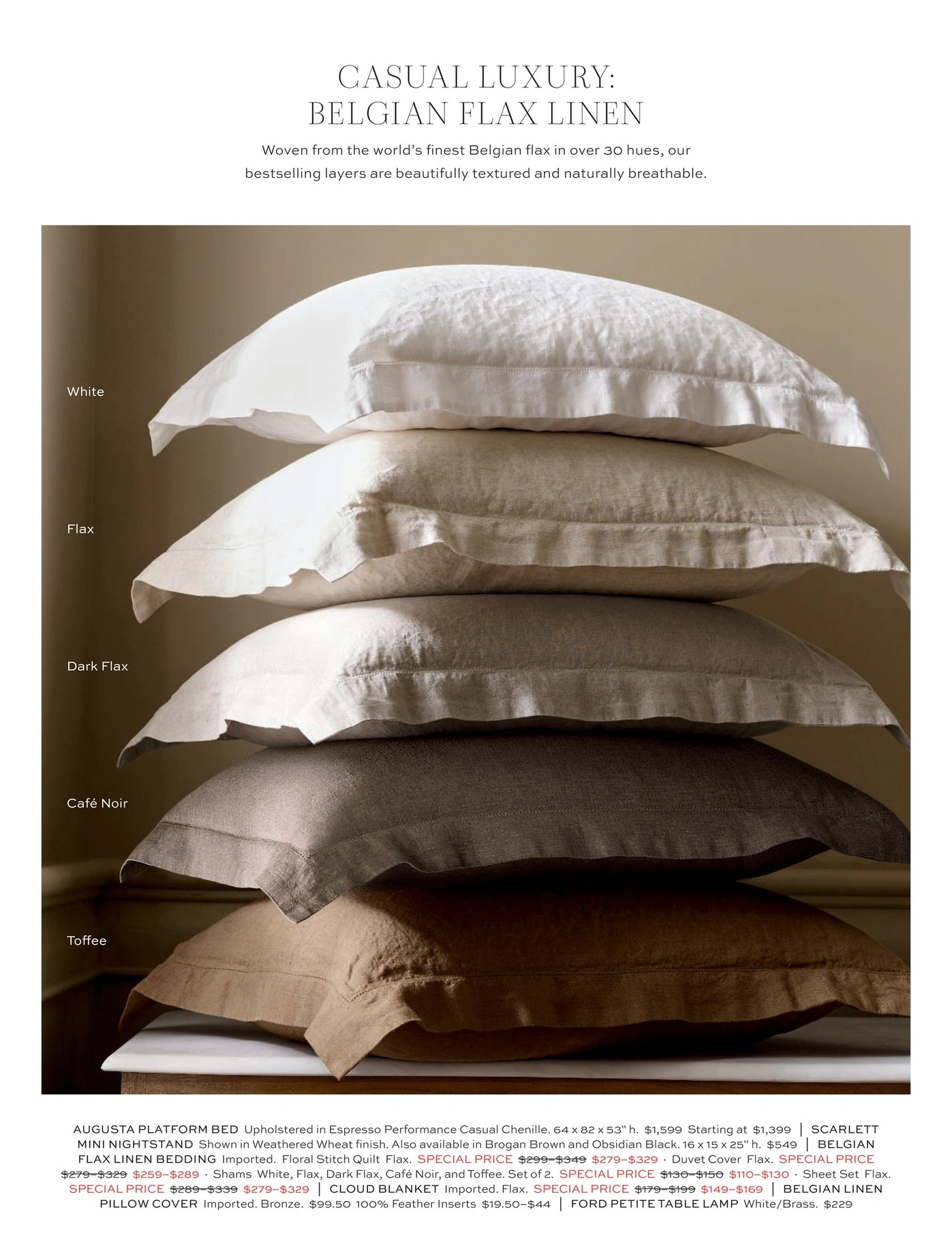 Pottery Barn flyer page 22