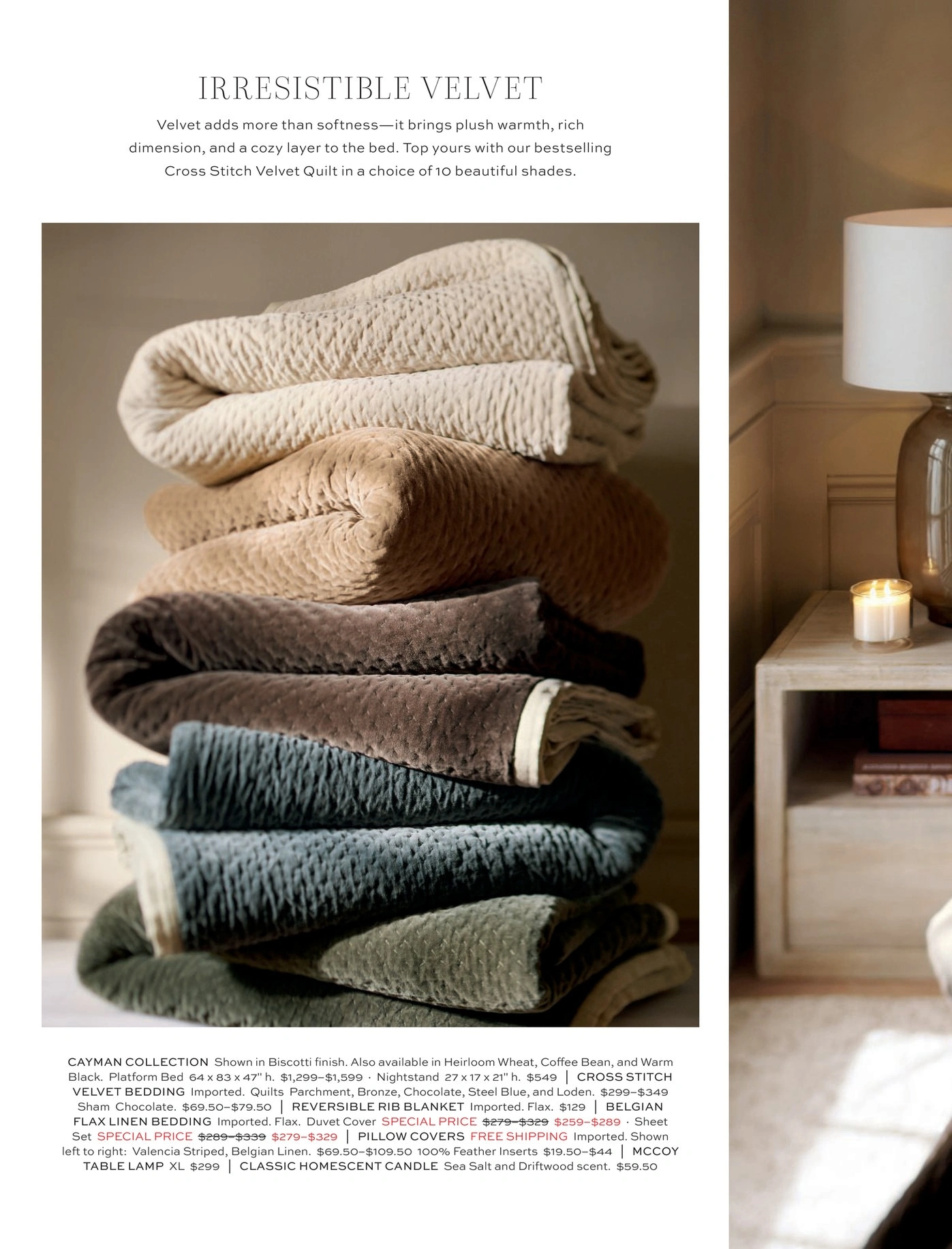 Pottery Barn flyer page 28