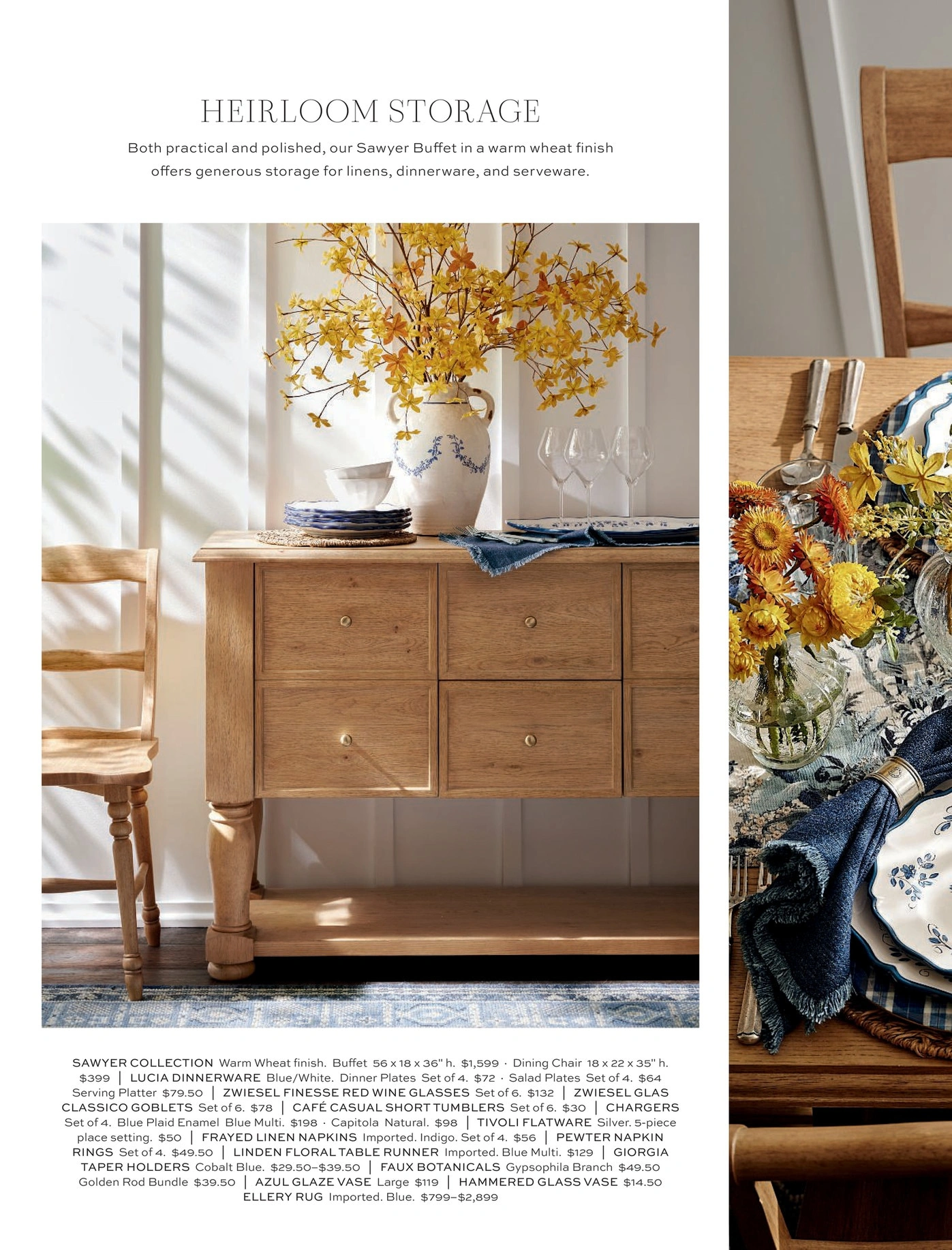 Pottery Barn flyer page 36