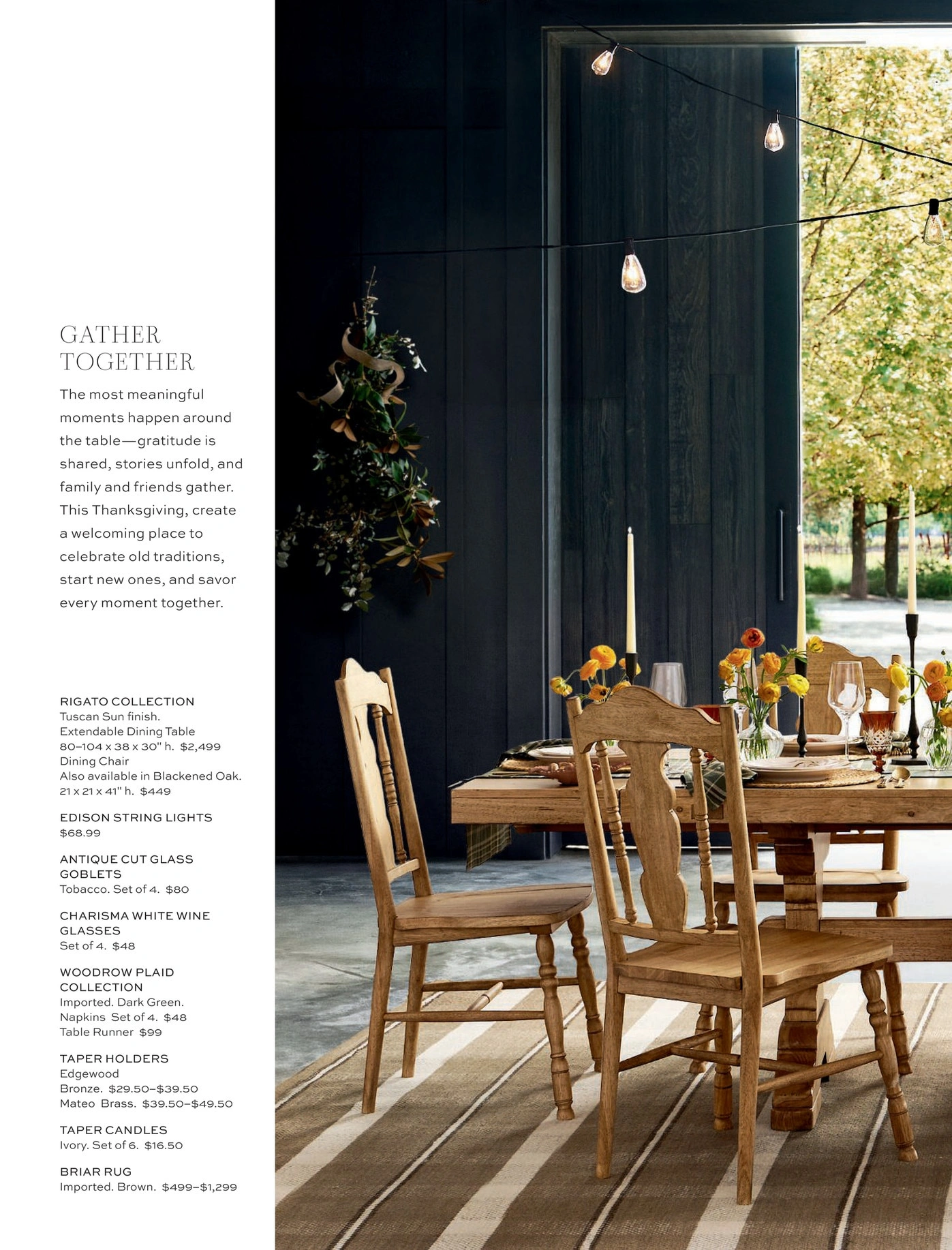 Pottery Barn flyer page 92