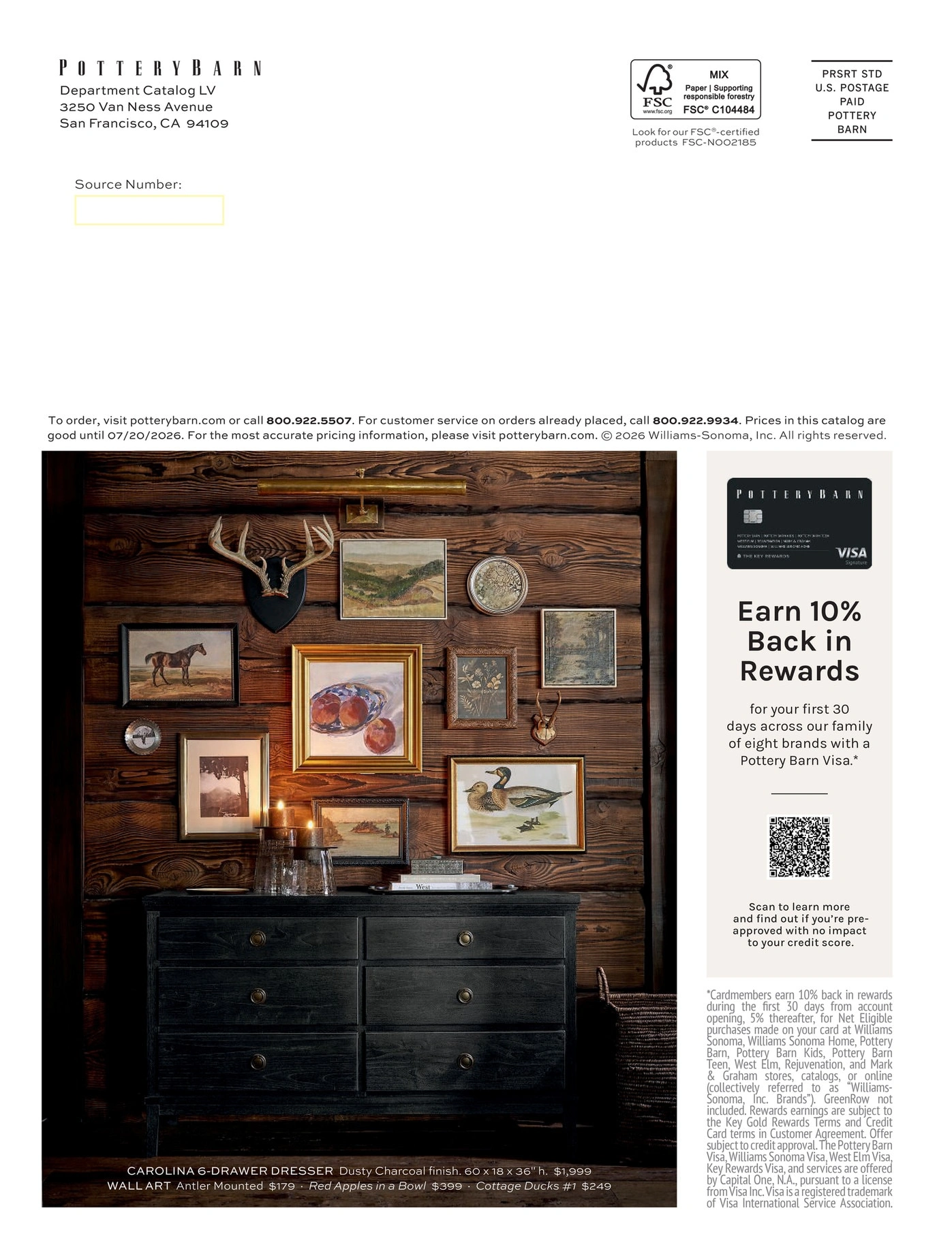 Pottery Barn flyer page 100