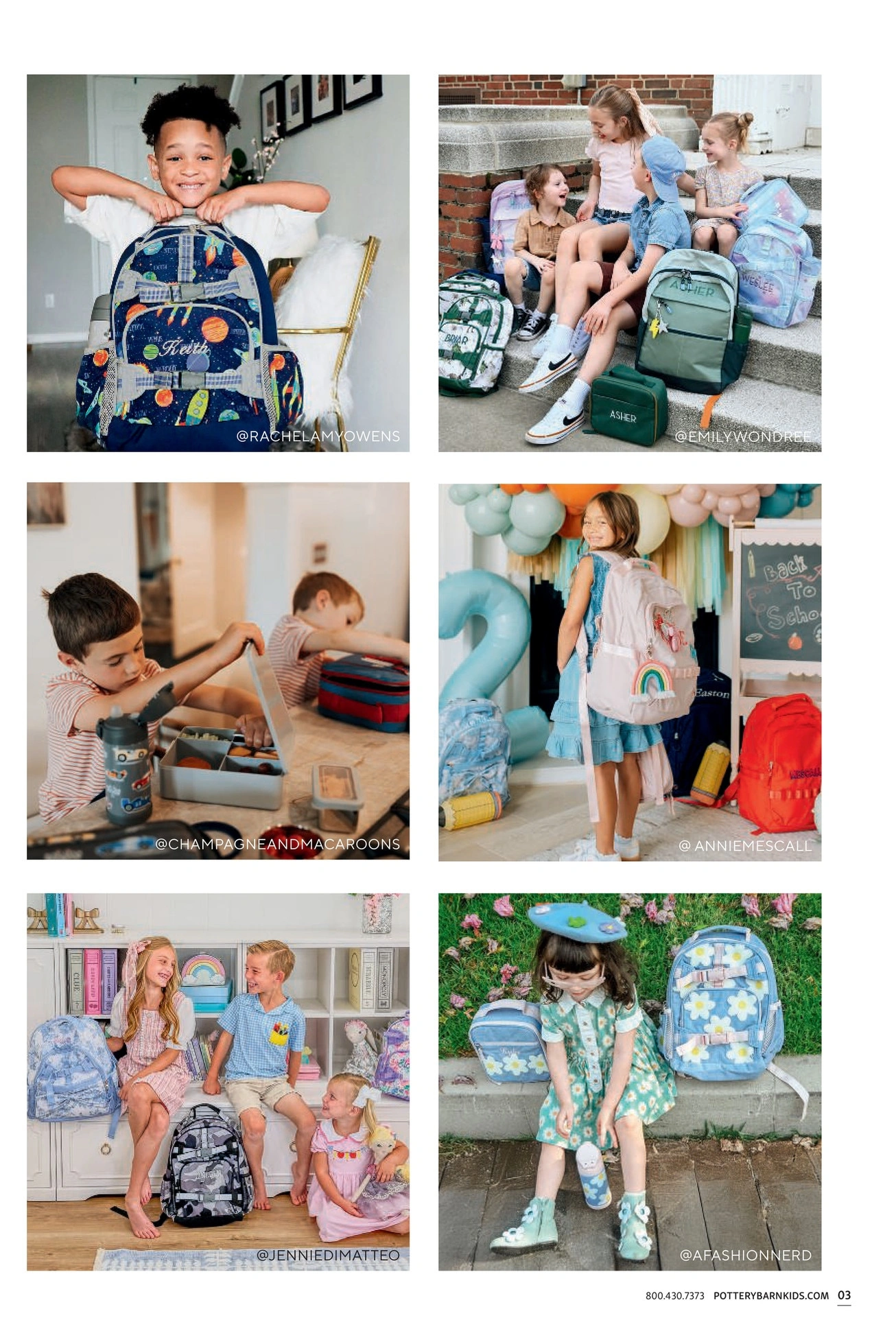 Pottery Barn Kids flyer page 3