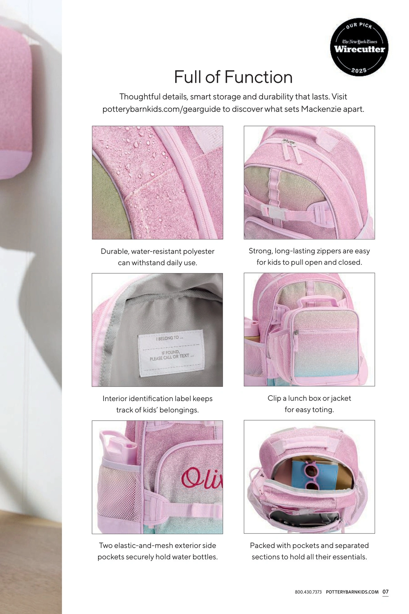 Pottery Barn Kids flyer page 7