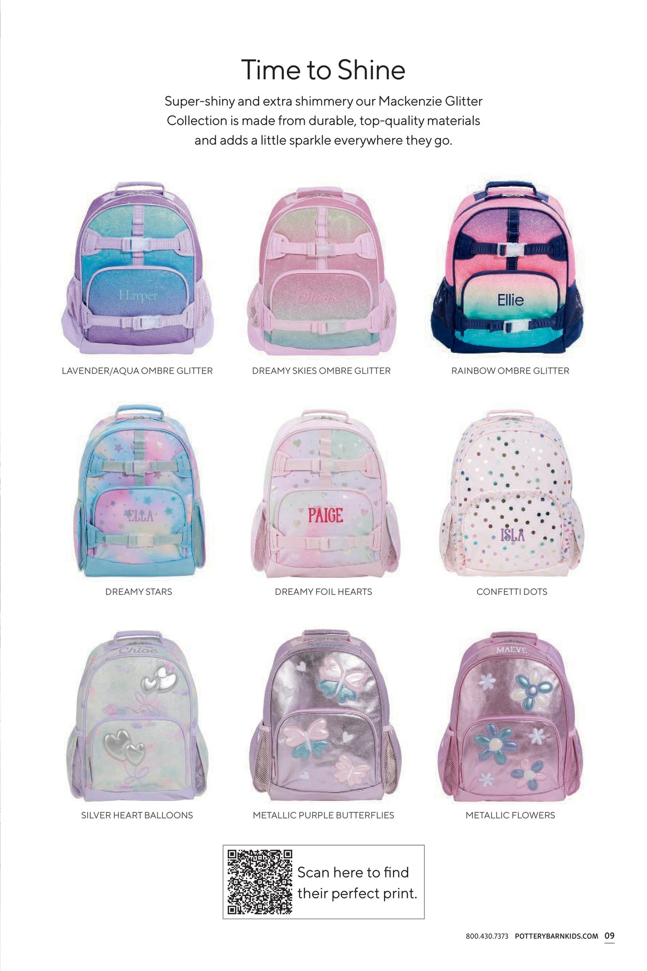 Pottery Barn Kids flyer page 9