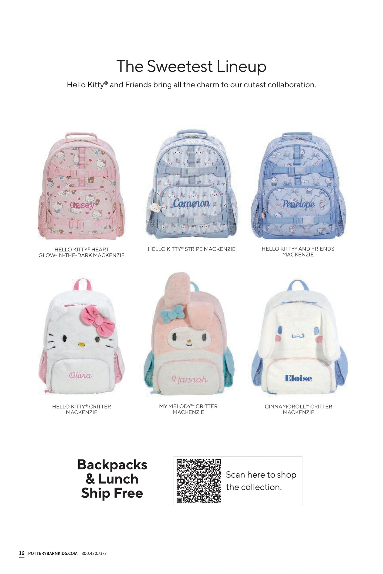Pottery Barn Kids flyer page 16