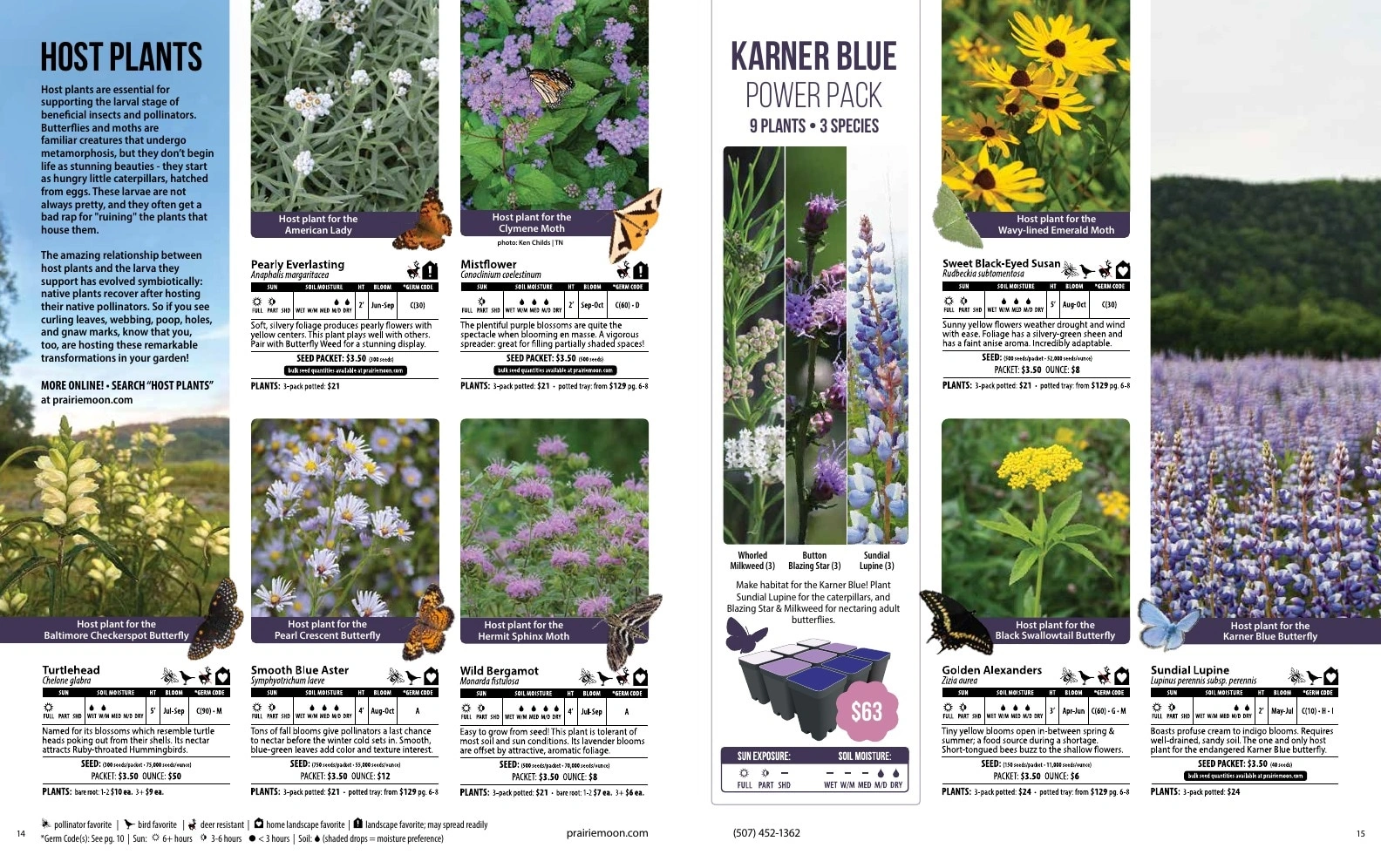 Prairie Moon Nursery flyer page 8