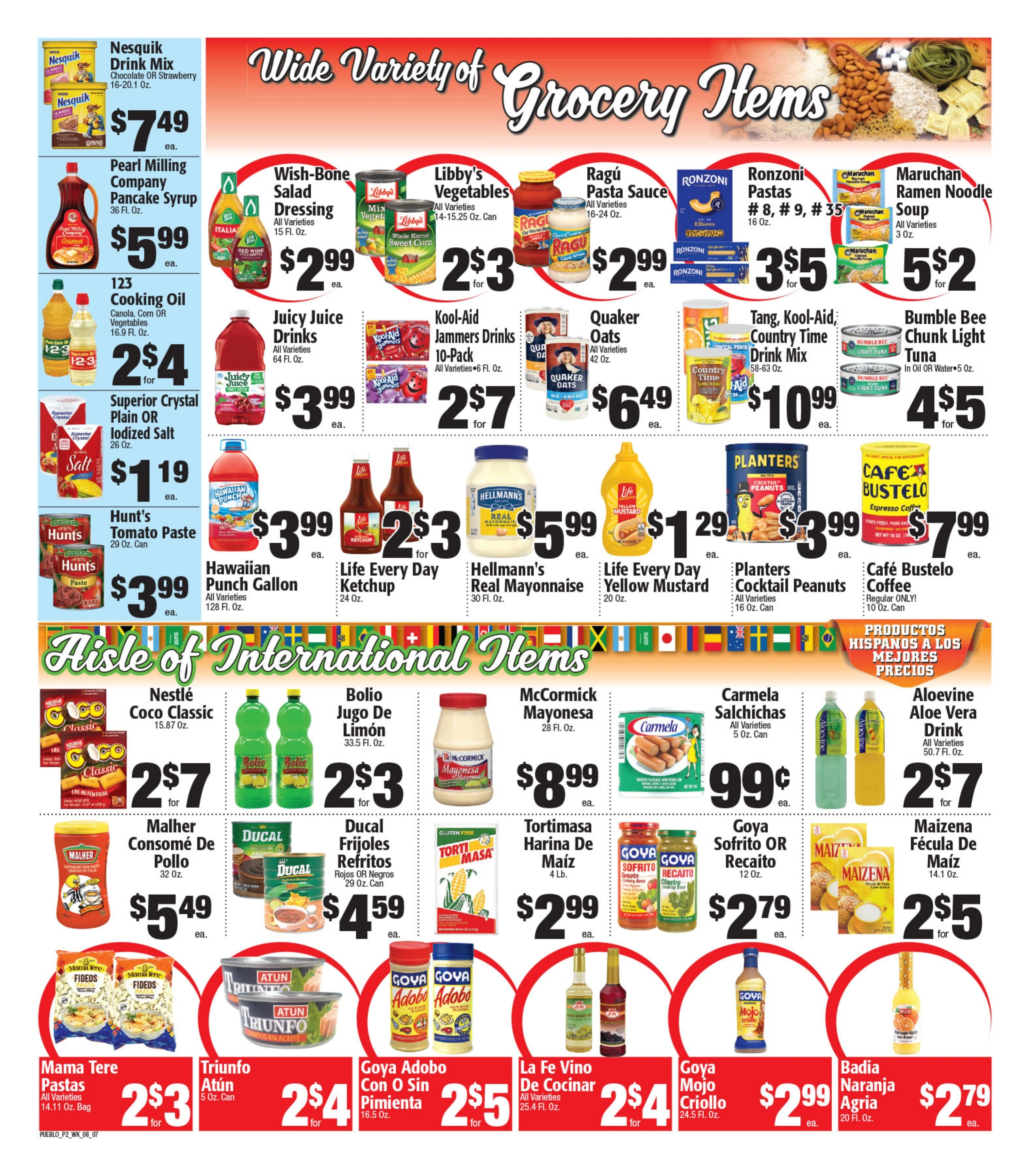 Pueblo Meat Market flyer page 2