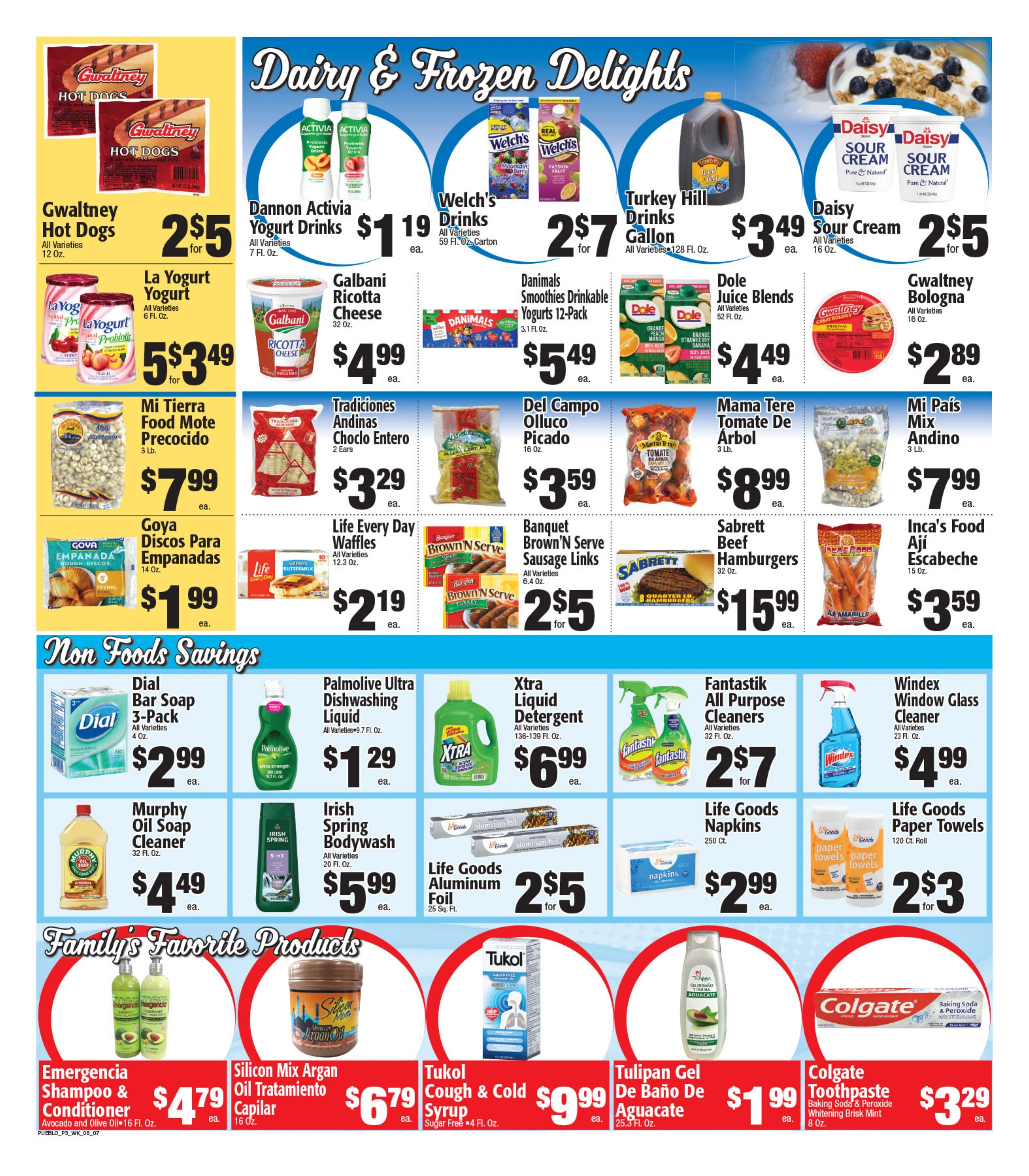 Pueblo Meat Market flyer page 3